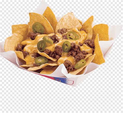 Nachos Chile Con Queso Chili Con Carne Guacamole Totopo Recipe Food