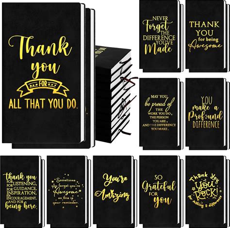 Amazon Lincia 20 Pcs Inspirational Appreciation Gifts Leather