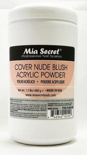 Mia Secret Cover Nude Blush Acrylic Powder 1 5 Lbs 680g Made In USA