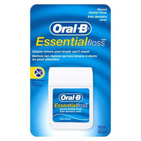 Oral B Essential Floss Mint Waxed Mtr Cts Dental Supplies