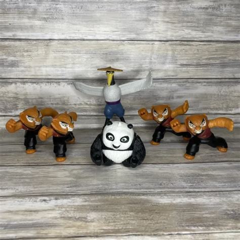 KUNG FU PANDA Mcdonalds Happy Meal Toys Bundle X6 Figures 2011 £10.99 ...