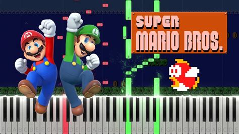 Super Mario Bros Underwater Theme Piano Tutorial By Javin Tham