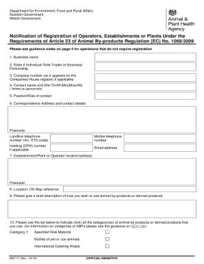 Fillable Online Notification Of Registration For The Generation Fax