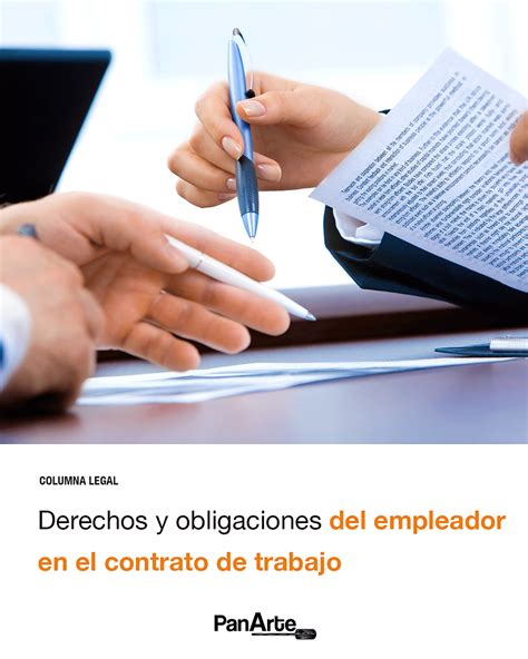 Derechos Y Obligaciones Del Empleador En El Contrato De Trabajo