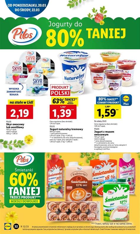 Promocja Jogurt Malina Pilos Skyr W Lidl