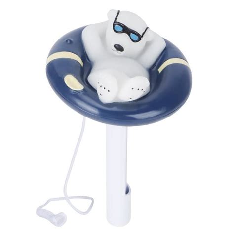 Drfeify Thermomètre de spa Thermomètre Flottant en Forme d Animaux de