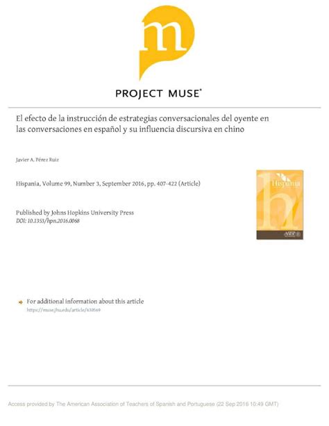 Pdf El Efecto De La Instrucci N De Estrategias Wportfolio Wzu Edu