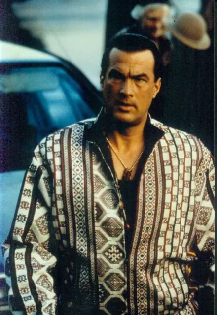 Steven Seagal Fotoset Mit Fotos X Cm Nico Hard To Kill