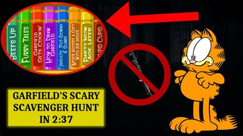 Scary Scavenger Hunt Garfield - REVOEDUCA