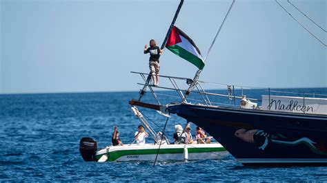 Israel vows to prevent aid boat carrying Greta Thunberg reaching Gaza