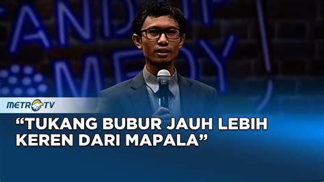 Stand Up Comedy Ridwan Remin Tukang Bubur Jauh Lebih Keren Dari