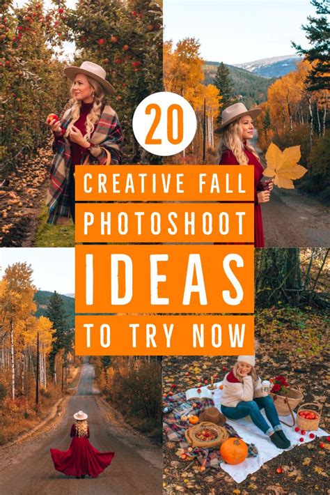 20 creative fall photoshoot ideas fall photography inspiration – Artofit