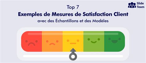 Top 7 de la satisfaction client Métrique Exemples avec des échantillons