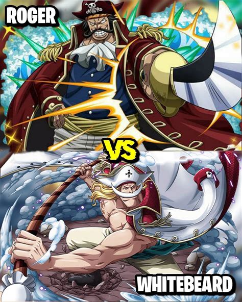 Roger Pirates Vs Whitebeard Pirates Clash Incoming