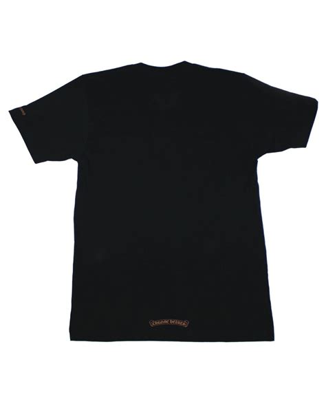 Chrome Hearts Neck Logo T Shirt Black V Vlone