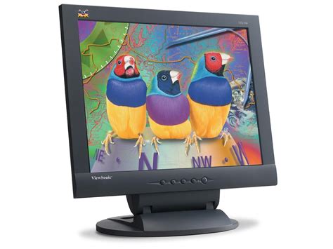 ViewSonic 15 Active Matrix TFT LCD XGA LCD Monitor 30 Ms 1024 X 768