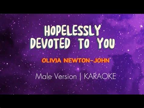 HOPELESSLY DEVOTED TO YOU | OLIVIA NEWTON-JOHN cover by @joshlumbao2006 #karaoke #maleversion ...