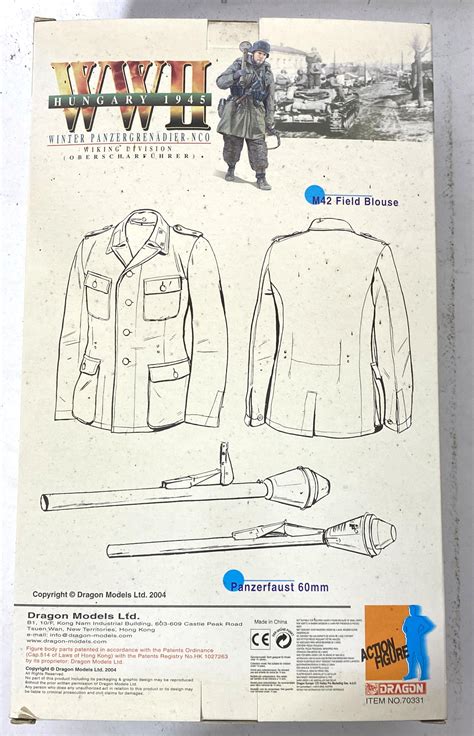 Lot A Wwii Hungary 1945 Winter Panzergrenadier Nco Wiking Division