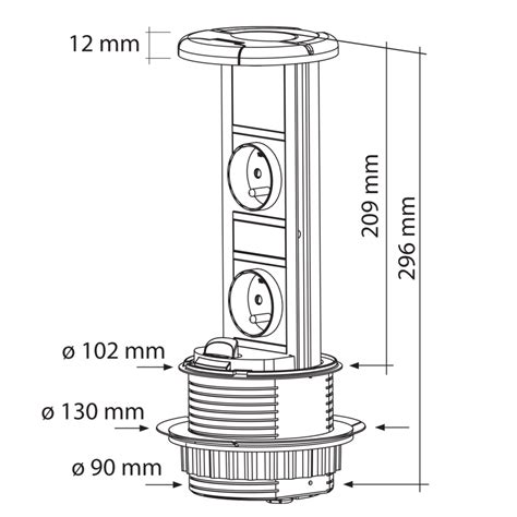 Bloc Prises R Tractable Capot Aluminium Msa France Groupe Sofive