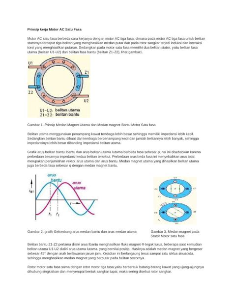Doc Prinsip Kerja Motor Ac 1 Fasa Dokumentips