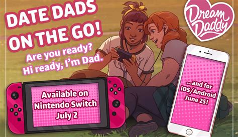 Dream Daddy A Dad Dating Simulator Launches For Switch On July 2