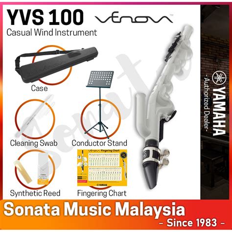 Yamaha Yvs Venova Casual Wind Instrument With Case And Conductor