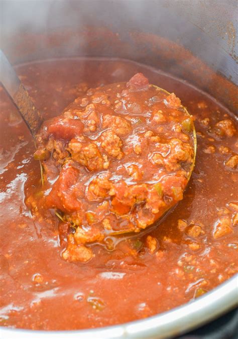 Instant Pot No Bean Chili Recipe Low Carb Maebells