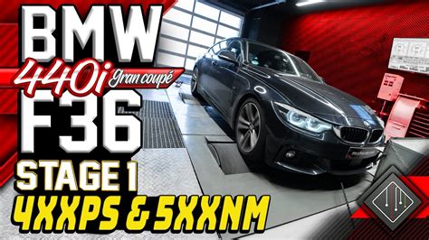 BMW 440i F36 326PS Softwareoptimierung Stage 1 Logs Dyno 100