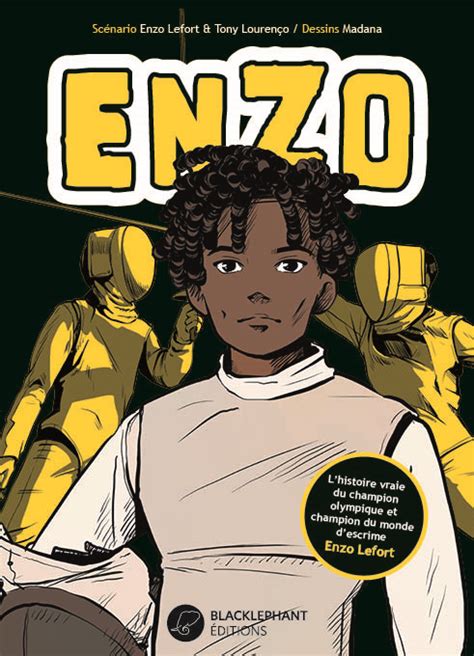 Enzo dEnzo Lefort un manga inédit qui retrace le parcours