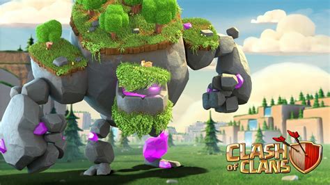 Mountain Golem Awakens Clash Of Clans Official Youtube