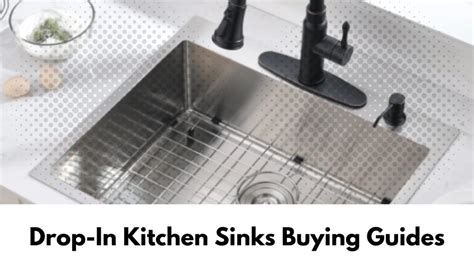 Drop-In Kitchen Sinks Buying Guides - Pantry Raider