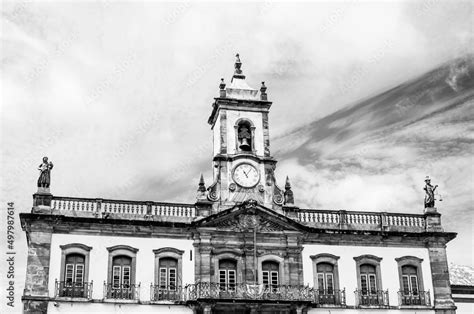 Antiga Câmara e cadeia de Ouro Preto sendo hoje o prédio do museu da