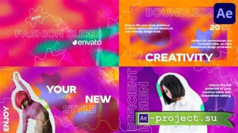 Videohive Psychedelic Fashion Scenes For After Effects 51706234