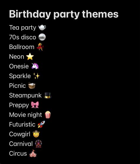 Birthday party themes in 2024 | Birthday party themes, 18th birthday ...