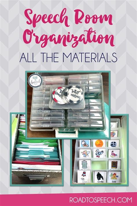 Tools To Organize Speech Therapy Materials Artofit