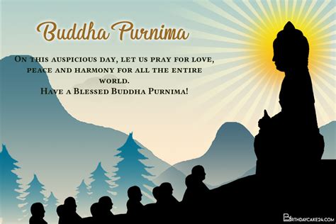 Free Buddha Purnima 2024 Wishes Greeting Cards Online