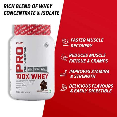 Buy Gnc Pro Performance Whey Protein Powder G G Protein