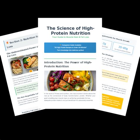 FAST-FUELED: Free Muscle gain & fat loss nutrition guide