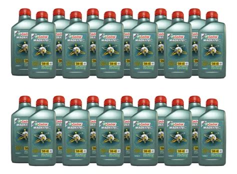 Kit 24 Óleo Motor Castrol Magnatec 5w40 Sintético Vw 502 505