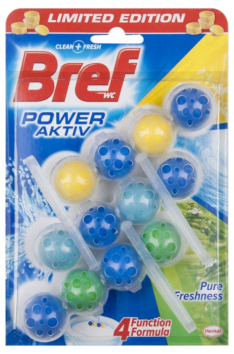 WC BREF Power Aktiv blok 3x50 g Pure 55 Kč