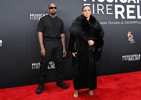 Inside-Kanye-West-and-Bianca-Censoris-2025-Grammys-Red-Carpet-Moment ...