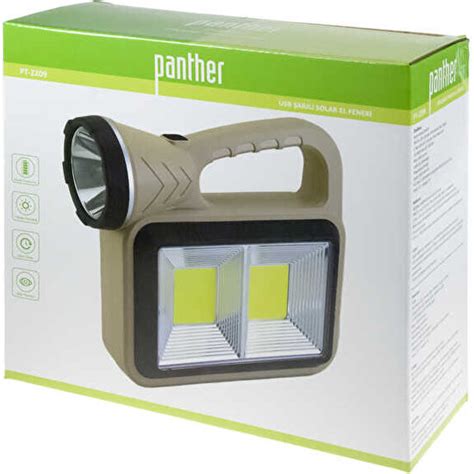 Panther Pt Usb Arjl Solar El Feneri Fiyat