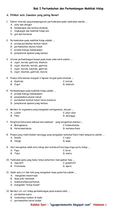 Contoh Soal Hots Ipa Smp Kelas 7 Energi