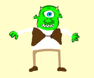 Shrek Wazowski - Drawception