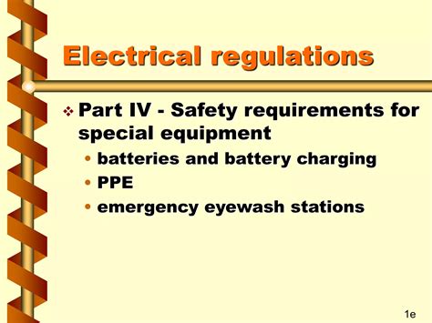 Electrical Safety On Construction Sites Guidance Notes 4