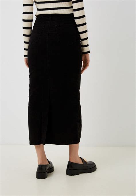 Юбка Whitney вельветовая, цвет: черный, MP002XW0YGL1 — купить в ...