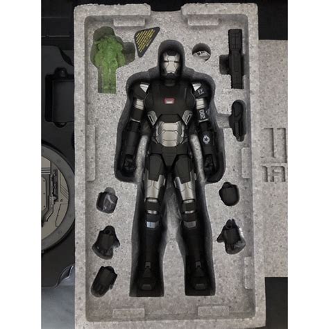 Hot Toys MMS198 D03 小綠人 限定版 鋼鐵人3 12吋 1 6 MK2戰爭機器 War Machine 蝦皮購物