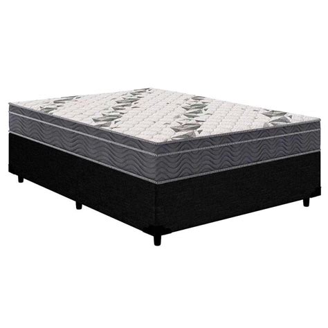 Cama Box Casal Colchao Ortopedico D33 Ortobom Black Friday Vale Pix