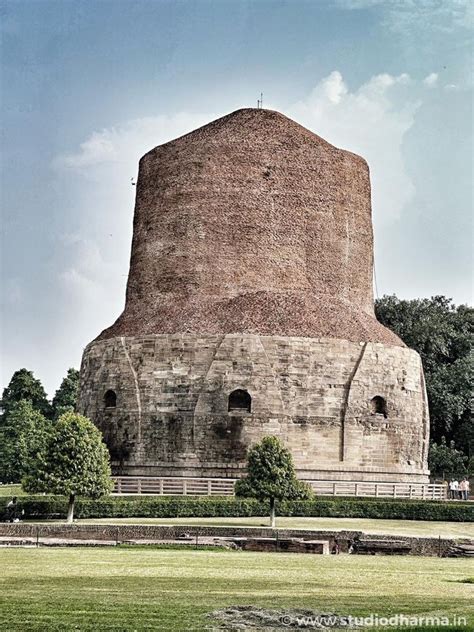 DHAMEKH STUPA OR DHARMA CHAKRA STUPA SARNATH VARANASI By Nikhil Jain