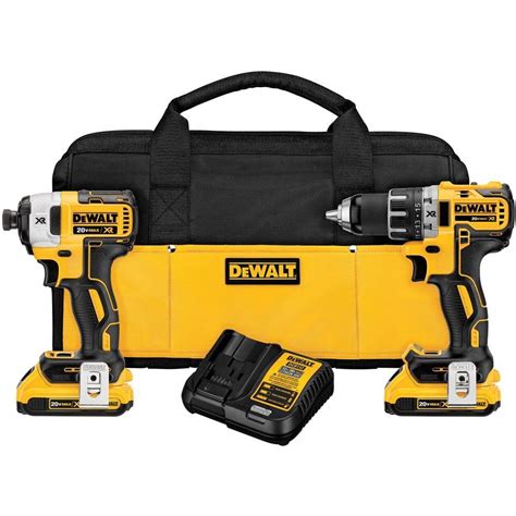 Dewalt Volt Max Xr Lithium Ion Cordless Brushless Drill Impact Combo